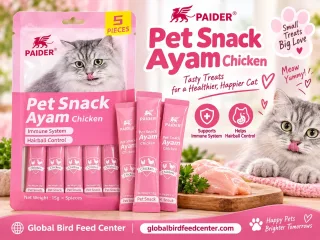 Paider Pet Snack Ayam Chicken 75g for cats