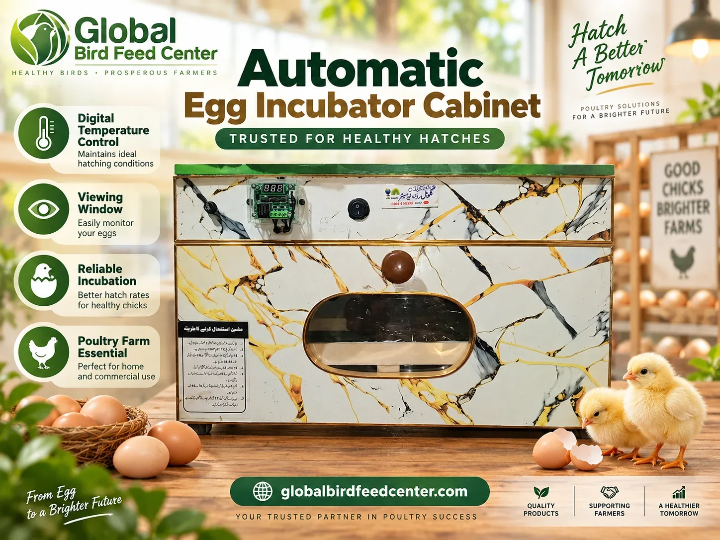 Egg Incubator Cabinet