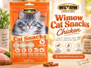 Wimow Cat Snacks Chicken 75g for kitten and adult cats