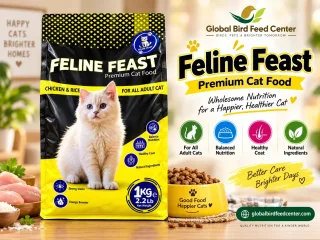 Feline Feast Premium Cat Food 1kg Chicken Rice