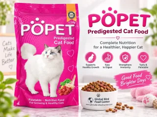 Popet Predigested Cat Food 1.2kg
