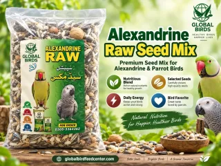 Alexandrine Raw Seed Mix for parrots