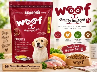 Woof Quality Dog Food 3kg for Adult Dogs
